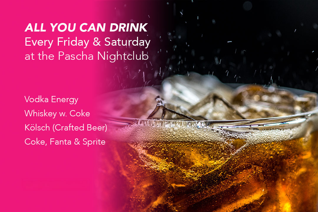 All You Can Drink im Pascha Nachtclub