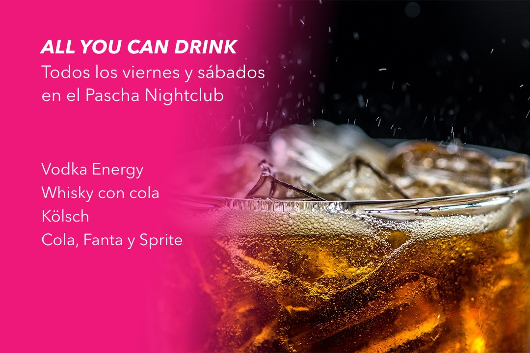 All You Can Drink im Pascha Nachtclub